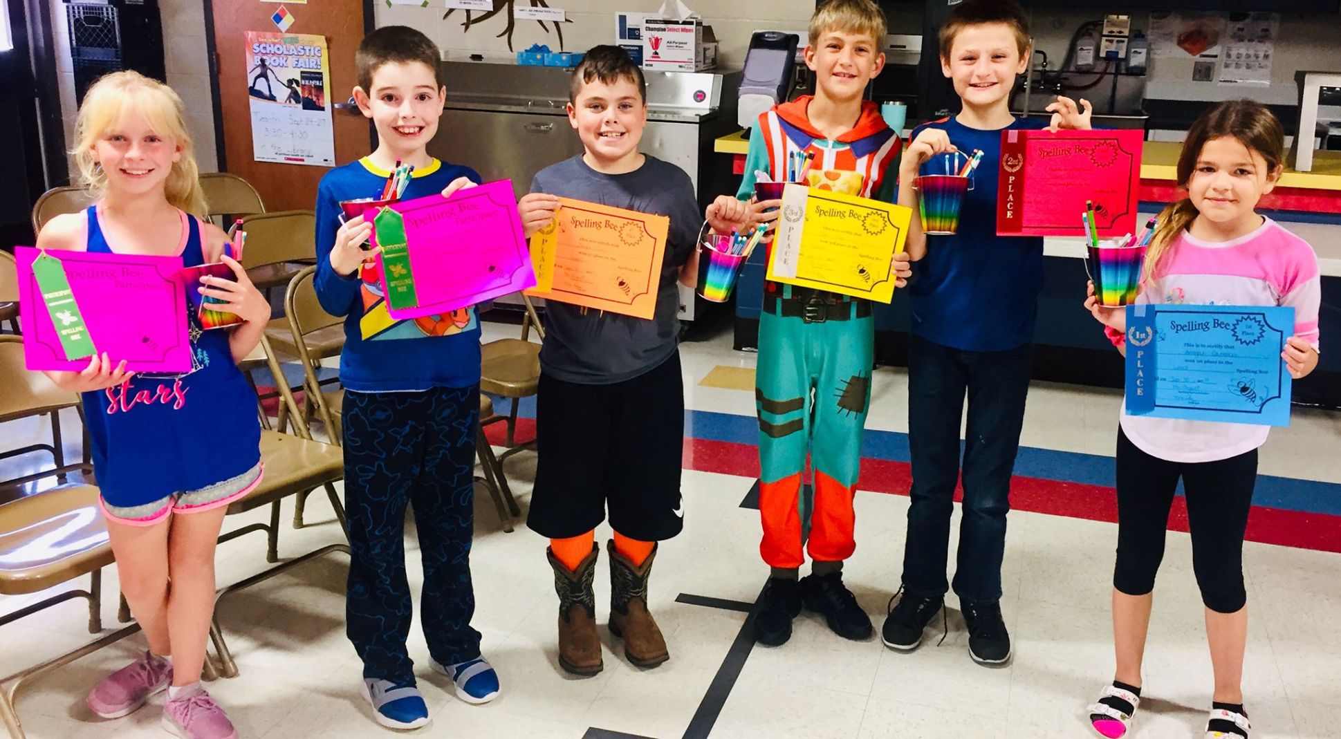 Spelling bee Monday